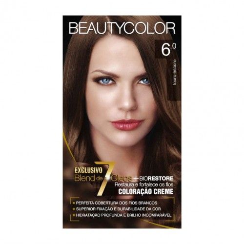 Tintura Beauty Color 6 88 Louro Escuro Fikbella