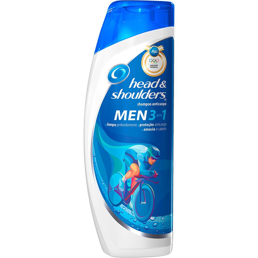 Shampoo Head & Shoulders 3 em 1 400ml Fikbella fikbella