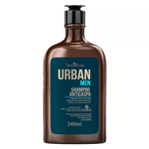 Shampoo-Farmaervas-Urban-Anticaspa-Men-240ml