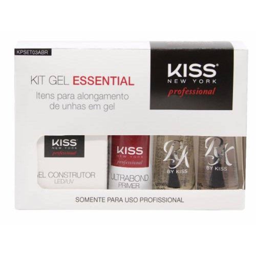 Kit-para-Alongamento-de-Unhas-em-Gel-Kiss-Essential