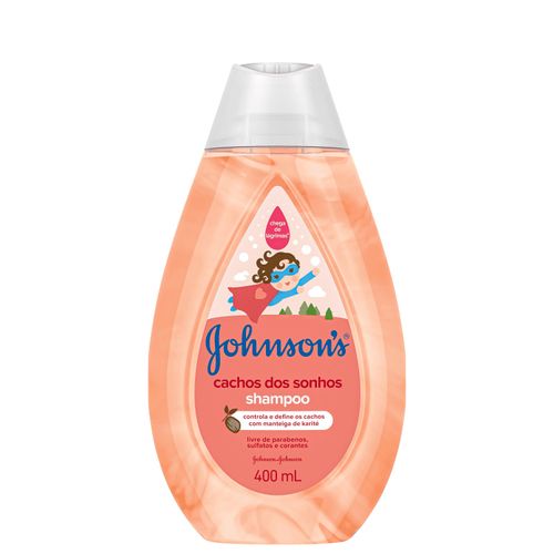 Shampoo-Infantil-Johnson---Johnson-Cachos-dos-Sonhos---400ml