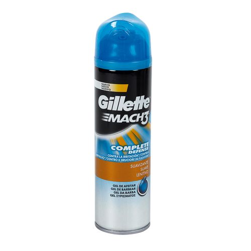 Gel-de-Barbear-Gillette-Mach-3--Complete-Defense---198g-Fikbella-