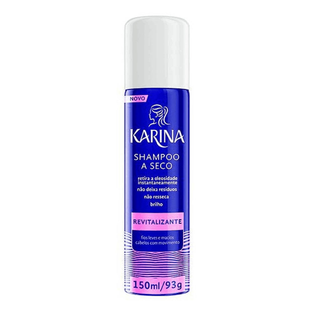 Shampoo a Seco Karina Revitalizante 150ml Fikbella fikbella