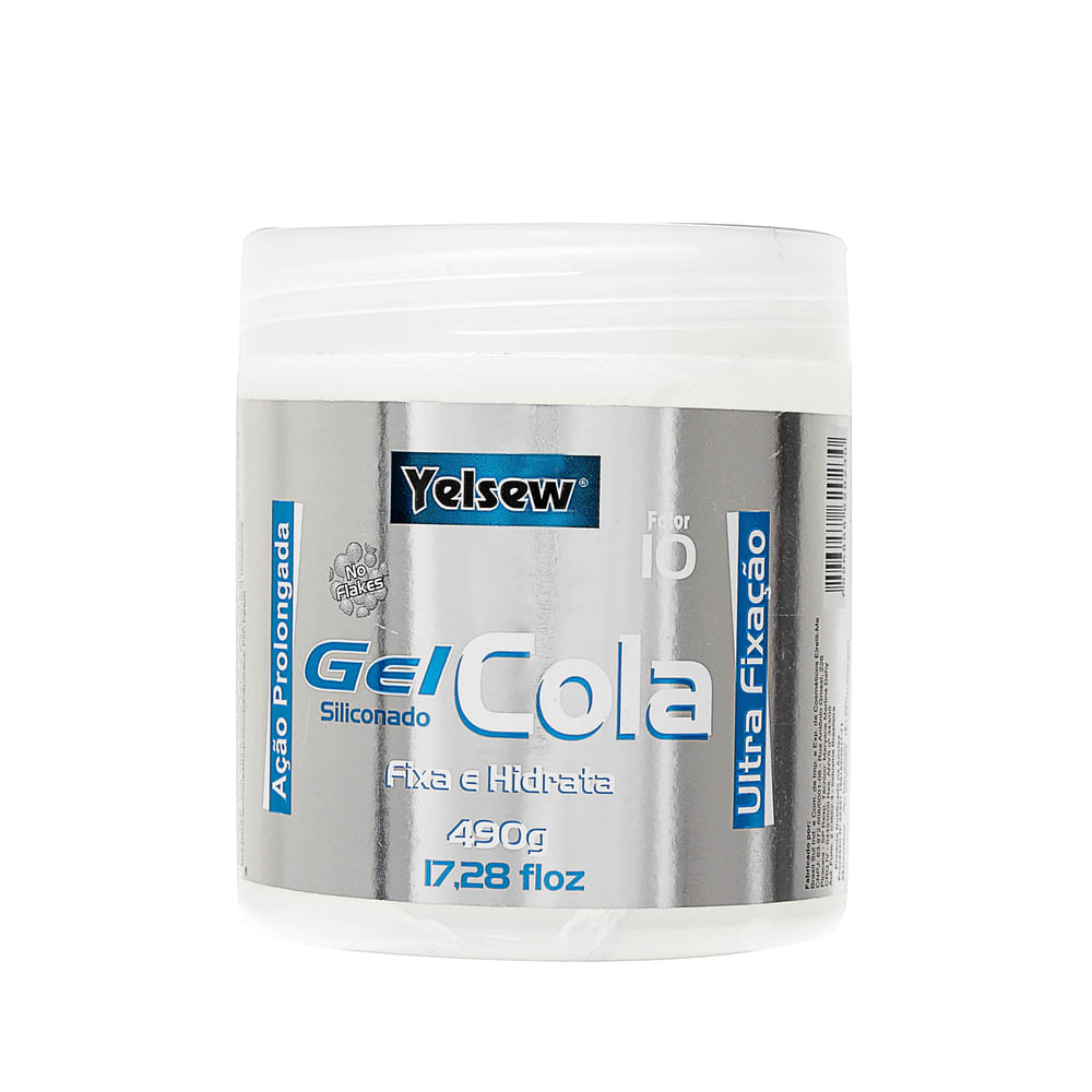 Gel Cola Yelsew Ultra Fixação - 490g - Fikbella - fikbella