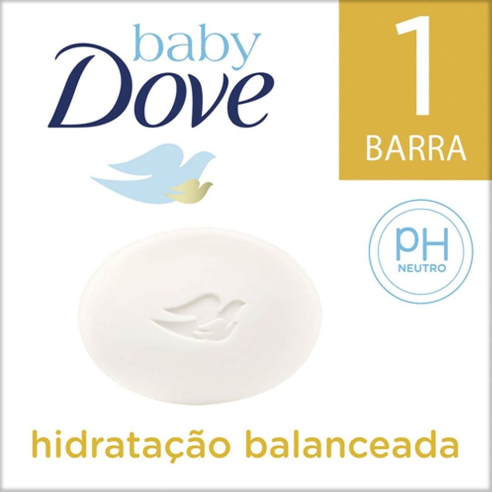 Dove Baby Hidratação Balanceada - Sabonete em Barra 75g