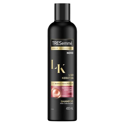 Shampoo Tresemmé Liso Keratina - 400ml