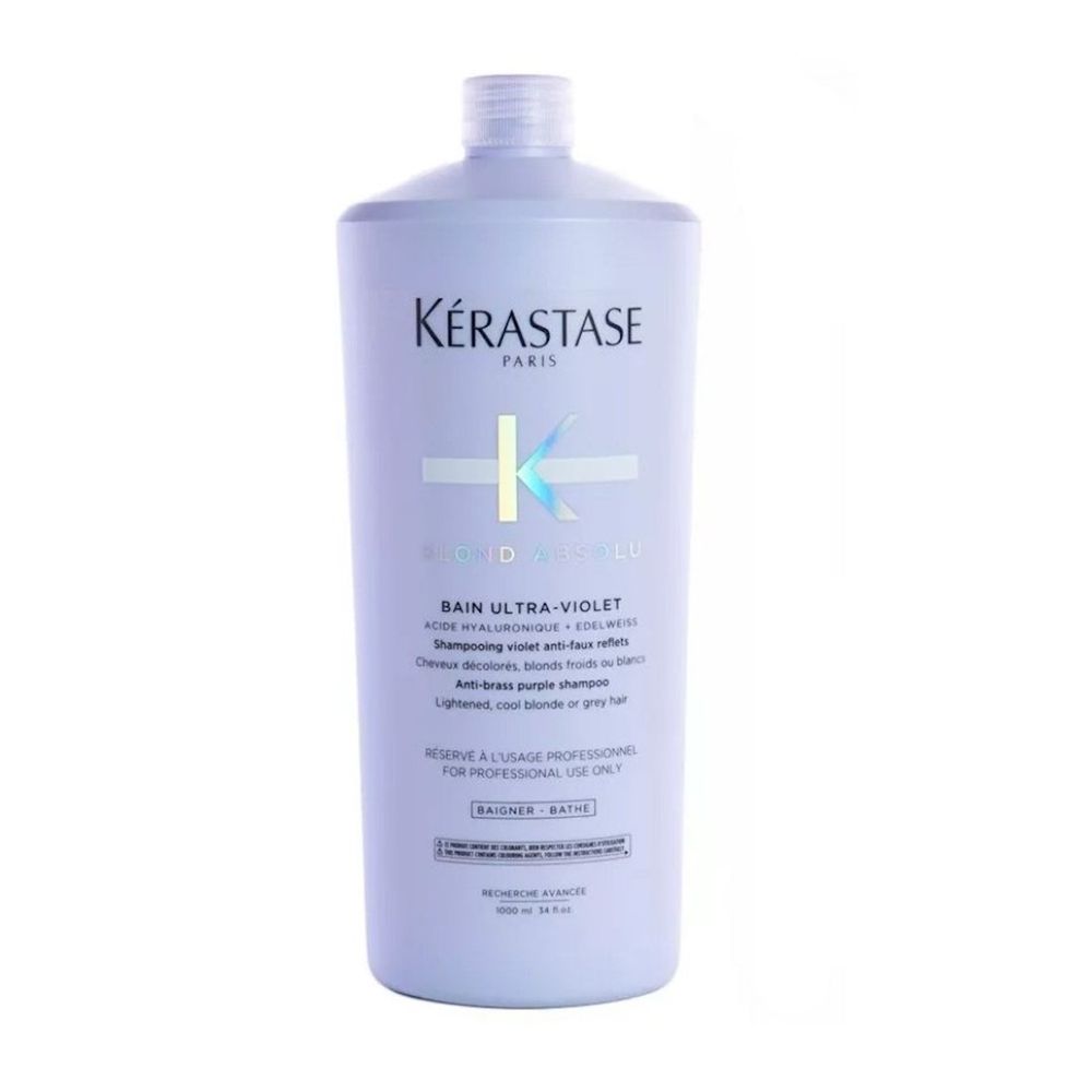 Shampoo Blond Absolu Bain UltraViolet Kérastase 1L Fikbella fikbella