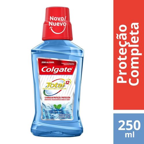 Enxaguante-Antisseptico-Bucal-Colgate-Total-12-Clean-Mint---250ml-fikbella