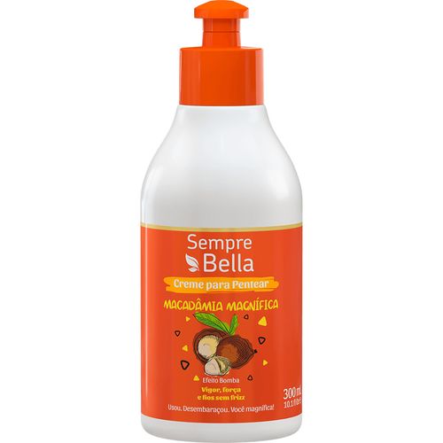 Creme-de-Pentear-Macadamia-Sempre-Bella---300ml-fikbella