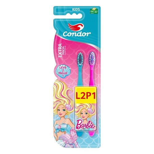 Kit-Escova-Dental-Kids-Barbie-Condor---Leve-2-Pague-1-fikbella