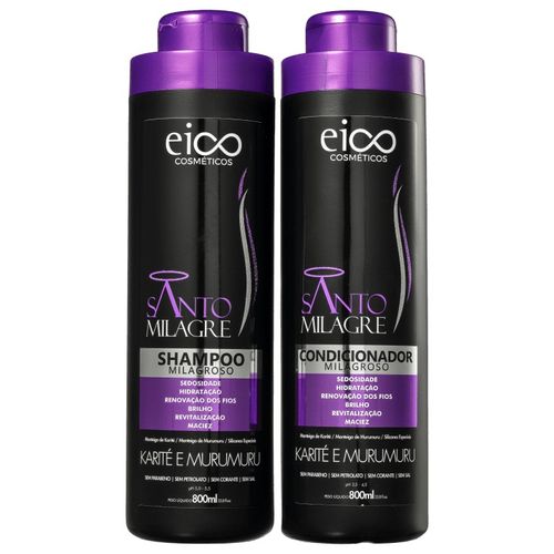 Kit-Eico-Shampoo---Condicionador-Santo-Milagre----800ml