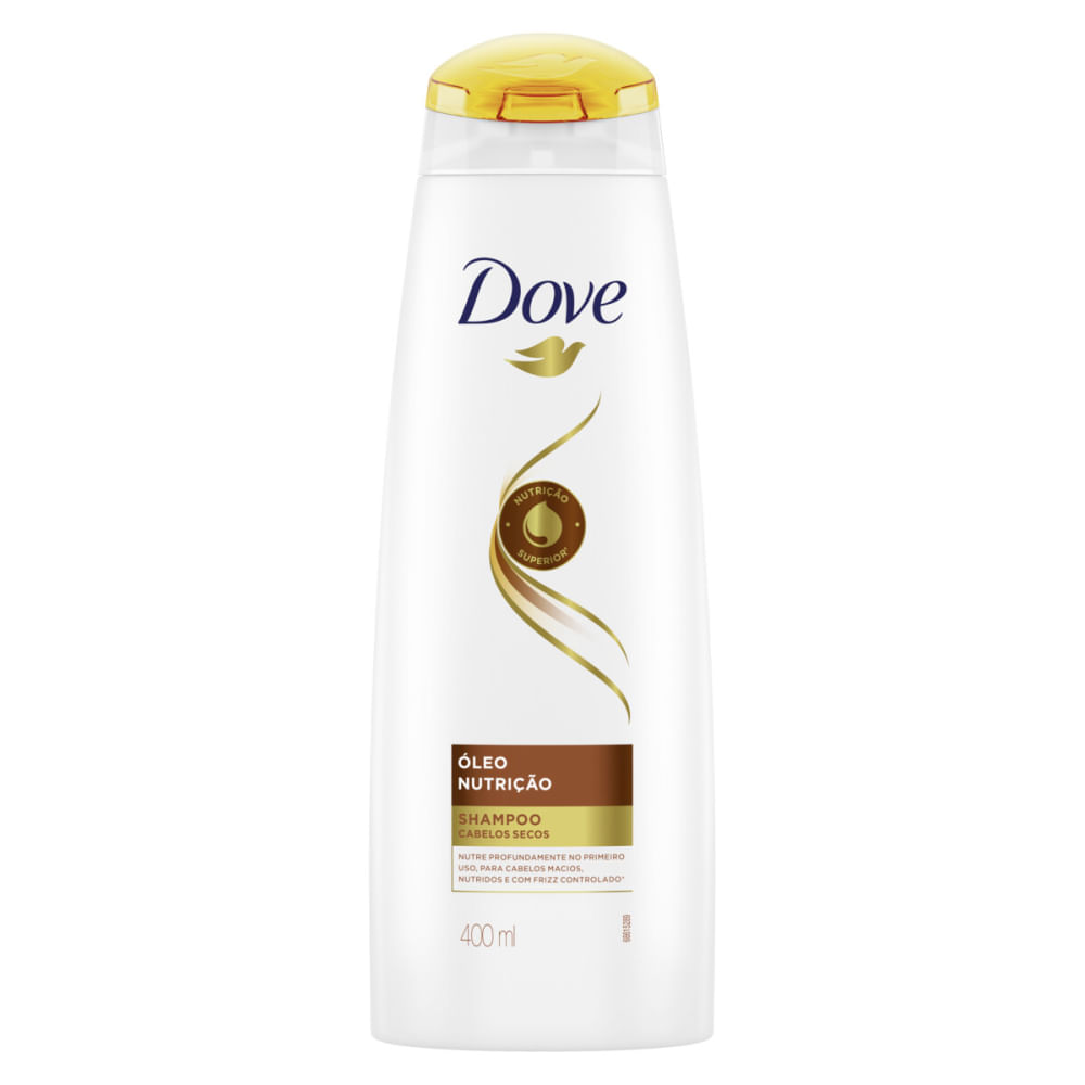 Shampoo Dove Óleo de Nutrição 400ml Fikbella fikbella