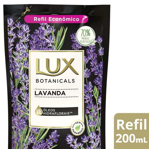 Sabonete Liquido Lux Botanicals Lavanda 200ml Refil