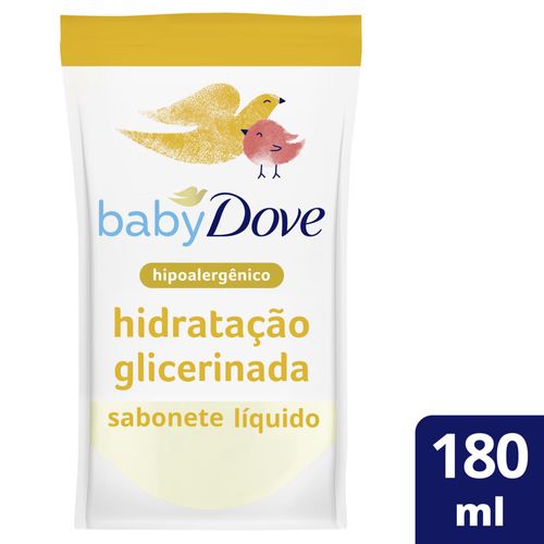 Refil Sabonete Líquido Dove Baby Hidratação Glicerinada - 180ml
