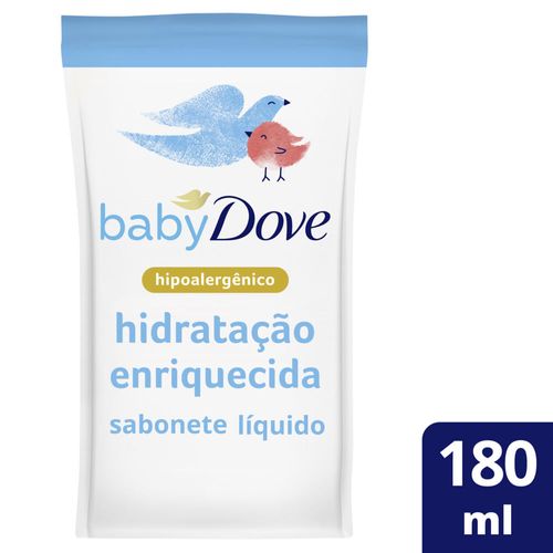 Refil Sabonete Líquido Baby Dove Delicious Hidratação Enriquecido - 180ml