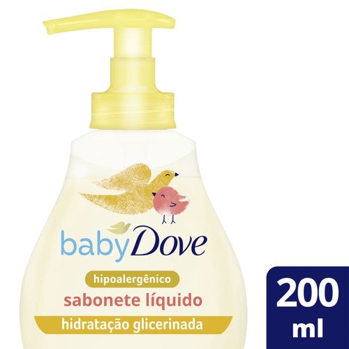 Sabonete Líquido Dove Baby Hidratação Glicerinada - 200ml