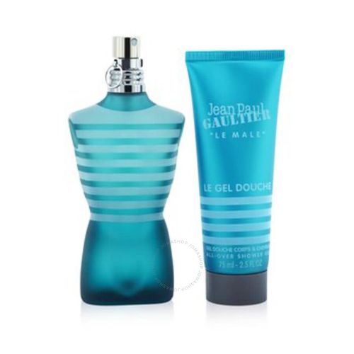 Kit-Perfume-Masculino-75ml---Gel-de-Banho-Le-Male-Jean-Paul-Gaultier-fikbella