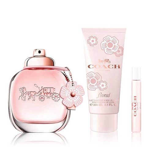 Kit-Perfume-Feminino-90ml---Locao-Corporal---Mini-Floral-Coach-fikbella-149686