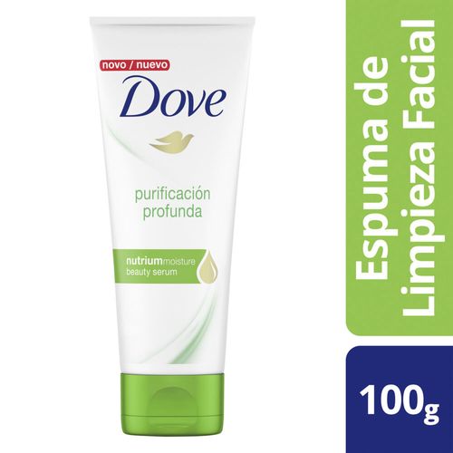 Espuma De Limpeza Facial Dove Purificação Profunda - 100-g
