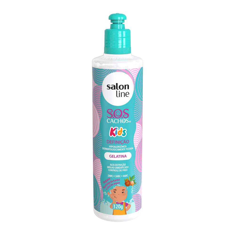 Gelatina Kids Sos Cachos Definicao Salon Line 300ml Fikbella Fikbella Gelatina Kids Sos Cachos Definicao Salon Line 300ml Fikbella Fikbella