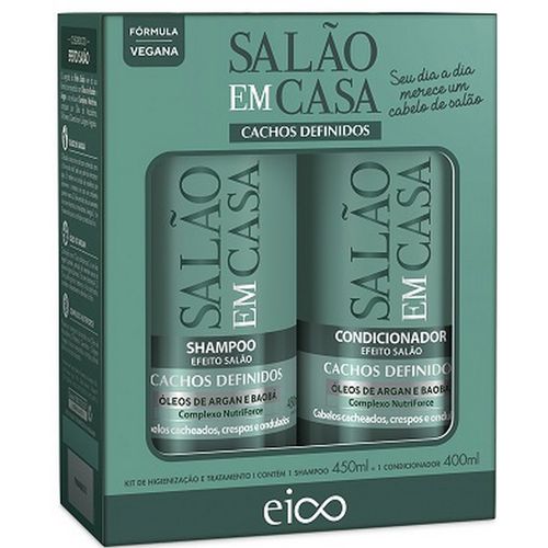 Kit-Shampoo-450ml---Condicionador-400ml-Salao-em-Casa-Cachos-Definidos-Eico-fikbella-154143