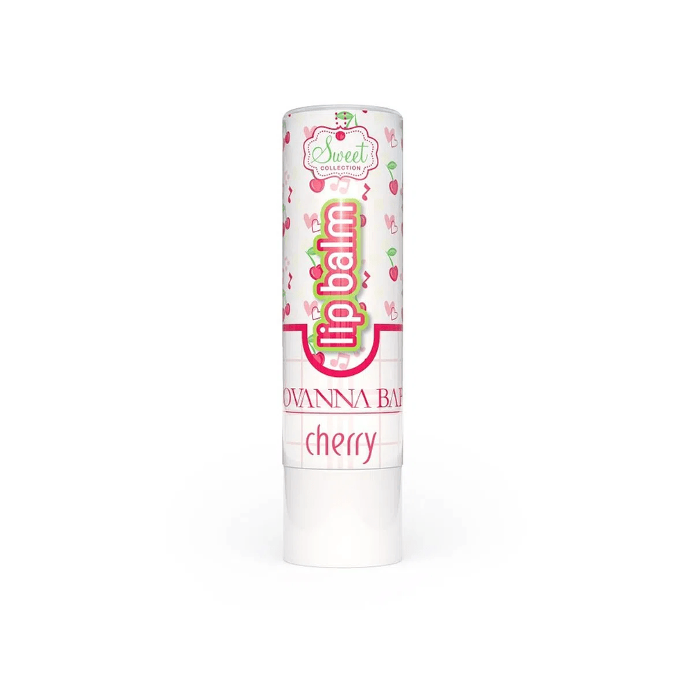Lip Balm Cherry Giovanna Baby 3,5g Fikbella Cosméticos fikbella
